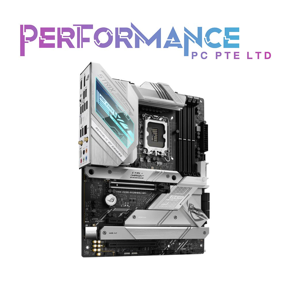 ASUS ROG STRIX Z690-A GAMING WIFI Intel® Z690 LGA 1700 ATX motherboard with PCIe® 5.0, 16+1 DrMos, DDR5 (3 YEARS WARRANTY BY Ban Leong Technologies Ltd)