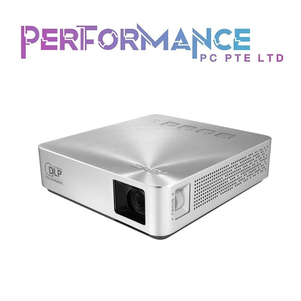 ASUS S1 Portable LED Projector, 200 Lumens, Built-in 6000mAh Battery, Up to 3-hour Projection (2 YEARS WARRANTY BY AVERTEK ENTERPRISES PTE LTD)