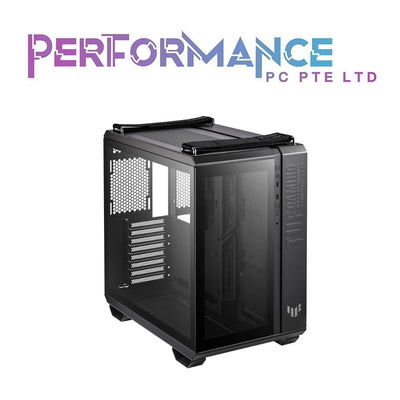 Asus TUF Gaming GT502 Dual Chamber Chassis Black / White (1 YEARS WARRANTY BY BAN LEONG TECHNOLOGIES PTE LTD)