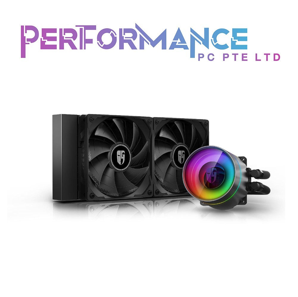 Deepcool Castle 240EX AIO, 240mm Radiator, ARGB XL Pure Copper CPU Blo ...