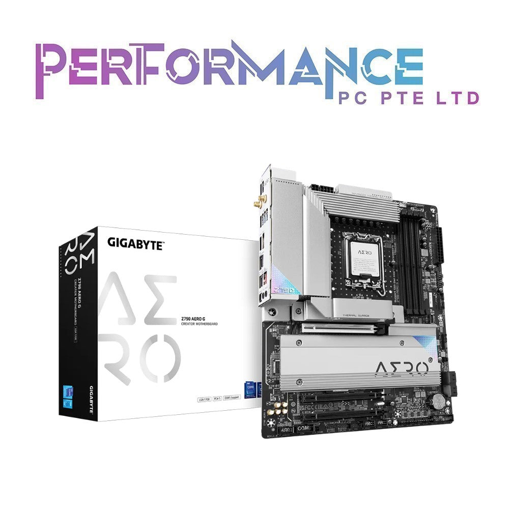 Gigabyte Z790 AERO G Intel® Z790 Chipset Motherboard (3 YEARS WARRANTY BY CDL TRADING PTE LTD)