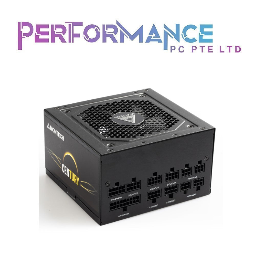 Montech Century Gold 850W Full Modular, Full Japanese Capacitors Power Supply (5 YEARS WARRANTY BY TECH DYNAMIC PTE LTD)