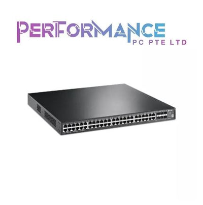 TP-Link T3700G-52TQ JetStream 52-Port Gigabit Stackable L3 Managed Switch (3 YEARS WARRANTY BY BAN LEONG TECHNOLOGIES PTE LTD)