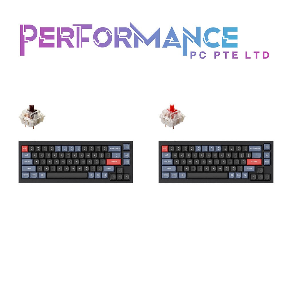 Keychron Q2 Swappable RGB Backlight - Barebone/With Gateron G Pro Switches Custom Keyboard (1 YEAR WARRANTY BY TECH DYNAMIC PTE LTD)