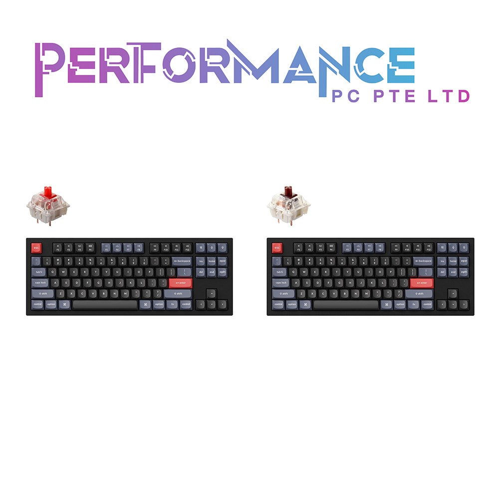 Keychron Q3 - Barebone/Navy Blue/Carbon Black/Silver Grey + Gasteron G Pro Switches Custom Keyboard (1 YEAR WARRANTY BY TECH DYNAMIC PTE LTD)