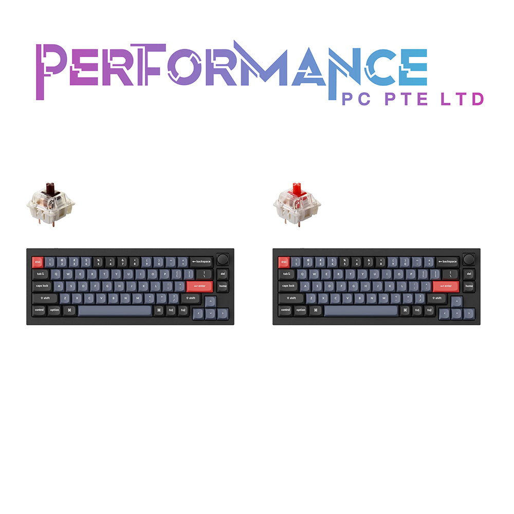 Keychron Q2 Knob Barebones/with G. Pro Switch Mechanical QMK Custom Keyboard (1 YEAR WARRANTY BY TECH DYNAMIC PTE LTD)