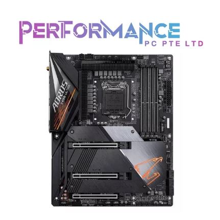 Gigabyte Z490 AORUS Ultra Motherboard with Direct 12+1 Phases Digital VRM Design, Comprehensive Thermal Solution with NanoCarbon Fins-Array II, Intel® WiFi 6 802.11ax, Intel® 2.5GbE LAN, RGB FUSION 2.0 (3 YEARS WARRANTY BY CDL TRADING PTE LTD)