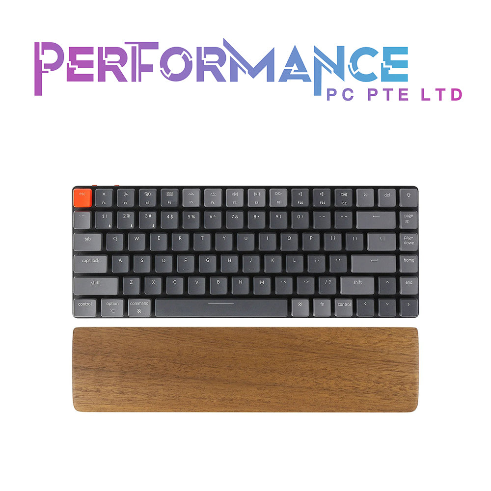 Keychron Q1 / C2 / K2 / K3 / K4 / K8 / K10 Walnut Wood Keyboard Palm Rest (1 YEAR WARRANTY BY TECH DYNAMIC PTE LTD)