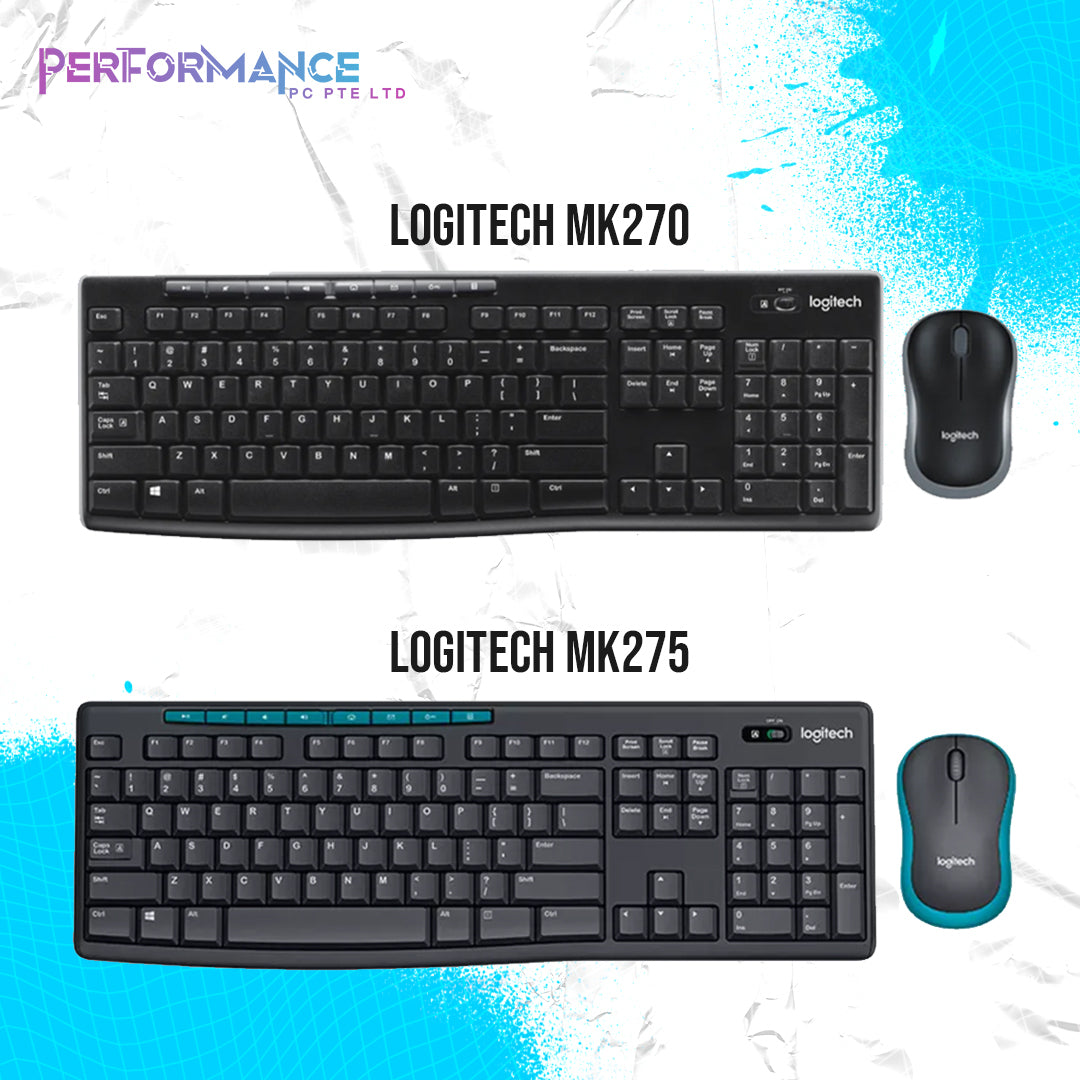 Logitech MK270/MK 270/MK275/MK 275 Wireless Keyboard And Mouse Combo F ...