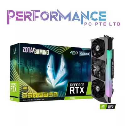 ZOTAC GAMING GEFORCE RTX 3080 AMP EXTREME HOLO 12GB (3+2 YEARS WARRANTY BY TECH DYNAMIC PTE LTD)