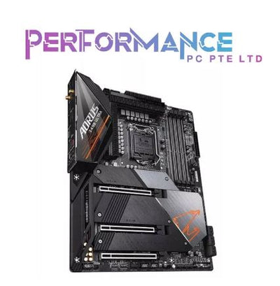 Gigabyte Z490 AORUS Ultra Motherboard with Direct 12+1 Phases Digital VRM Design, Comprehensive Thermal Solution with NanoCarbon Fins-Array II, Intel® WiFi 6 802.11ax, Intel® 2.5GbE LAN, RGB FUSION 2.0 (3 YEARS WARRANTY BY CDL TRADING PTE LTD)