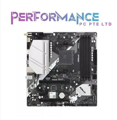 ASRock B550M/AC Supports AMD AM4 Socket Ryzen™ 3000, 4000 G-Series, 5000 and 5000 G-Series Desktop Processors (3 YEARS WARRANTY BY TECH DYNAMIC PTE LTD)