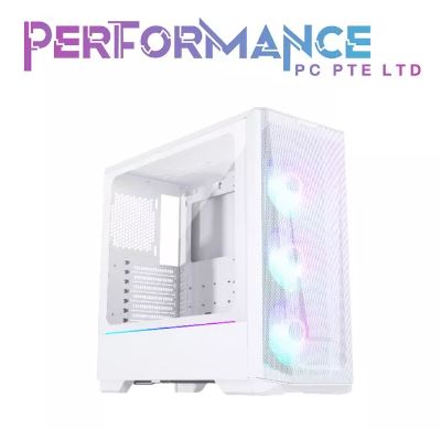 Phanteks Eclipse G360A Ultra-fine Performance Mesh, Mid-Tower Gaming case, Tempered Glass, Digital-RGB Lighting, Black/White (2 YEARS WARRANTY BY CORBELL TECHNOLOGY PTE LTD)